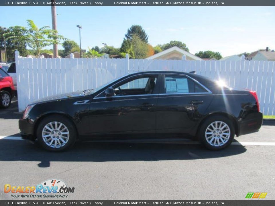 2011 Cadillac CTS 4 3.0 AWD Sedan Black Raven / Ebony Photo #2