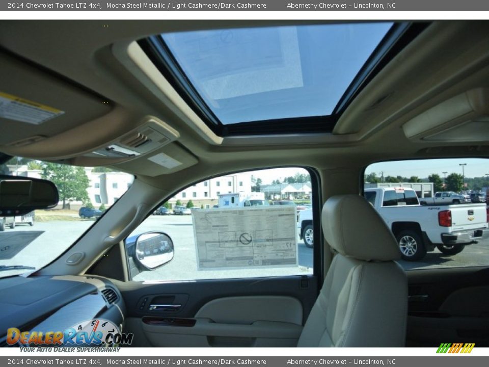 2014 Chevrolet Tahoe LTZ 4x4 Mocha Steel Metallic / Light Cashmere/Dark Cashmere Photo #9