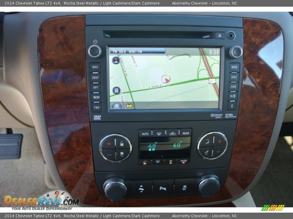 2014 Chevrolet Tahoe LTZ 4x4 Mocha Steel Metallic / Light Cashmere/Dark Cashmere Photo #11