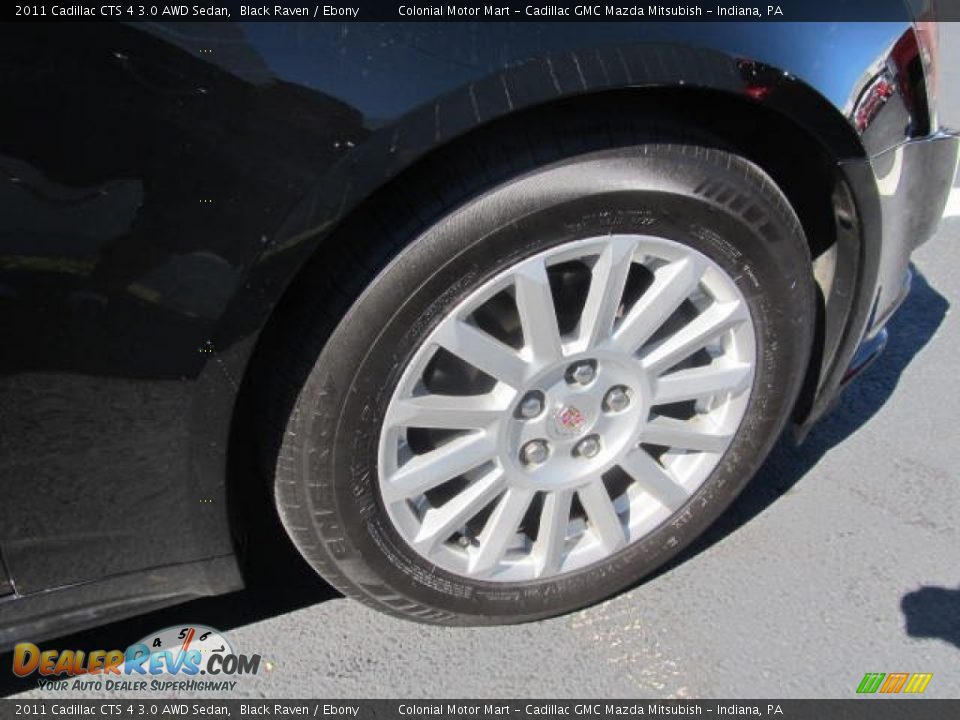 2011 Cadillac CTS 4 3.0 AWD Sedan Black Raven / Ebony Photo #7