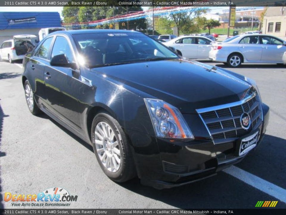 2011 Cadillac CTS 4 3.0 AWD Sedan Black Raven / Ebony Photo #8