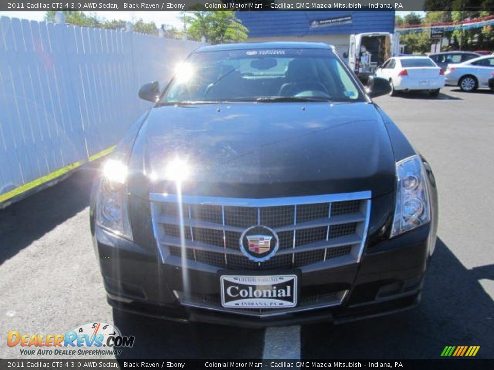 2011 Cadillac CTS 4 3.0 AWD Sedan Black Raven / Ebony Photo #9