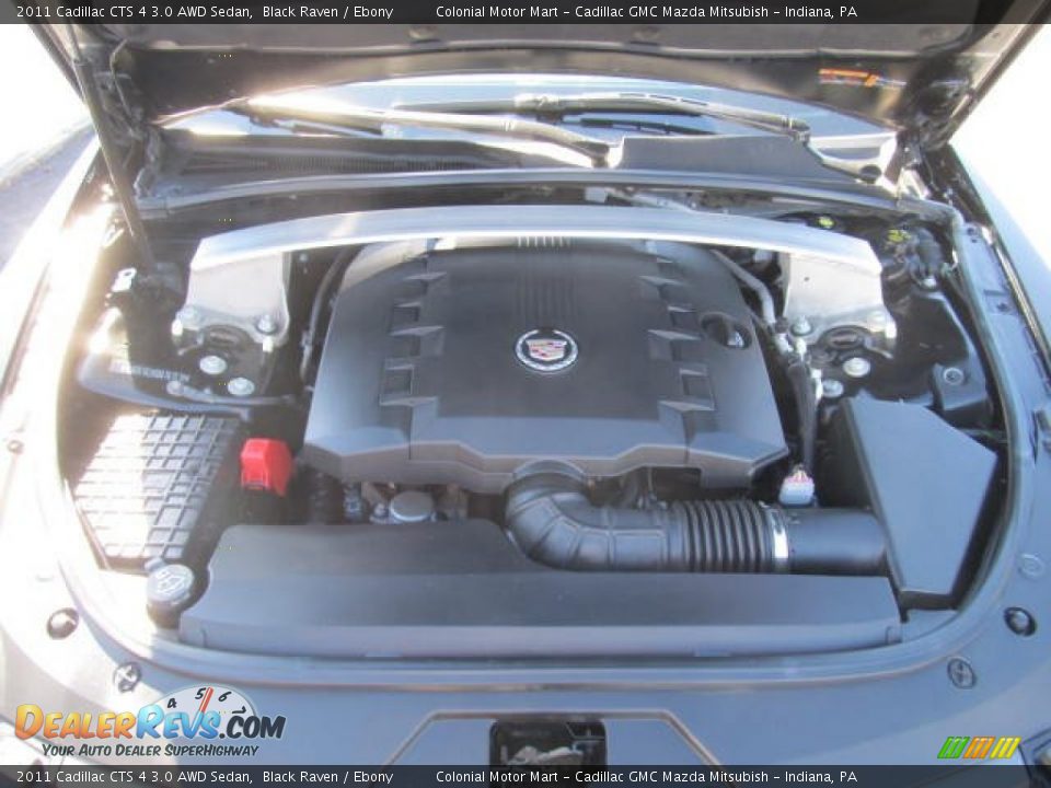 2011 Cadillac CTS 4 3.0 AWD Sedan Black Raven / Ebony Photo #12