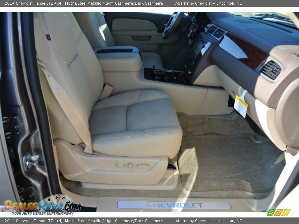 2014 Chevrolet Tahoe LTZ 4x4 Mocha Steel Metallic / Light Cashmere/Dark Cashmere Photo #19