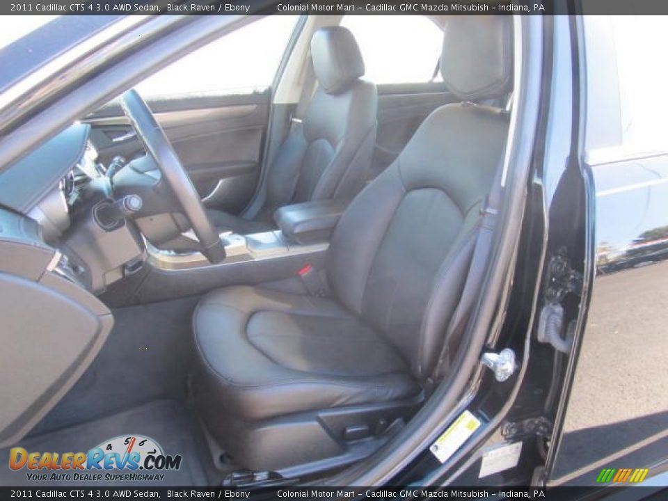 2011 Cadillac CTS 4 3.0 AWD Sedan Black Raven / Ebony Photo #13