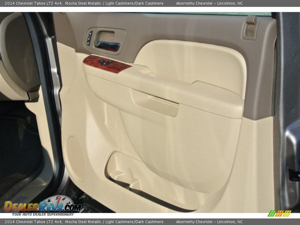 2014 Chevrolet Tahoe LTZ 4x4 Mocha Steel Metallic / Light Cashmere/Dark Cashmere Photo #20