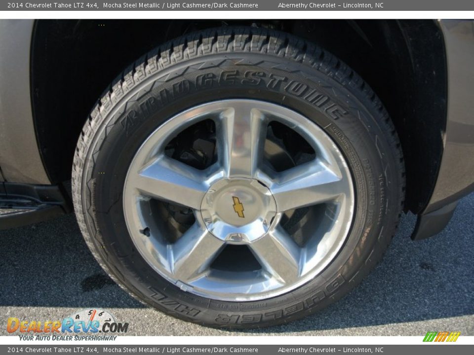 2014 Chevrolet Tahoe LTZ 4x4 Mocha Steel Metallic / Light Cashmere/Dark Cashmere Photo #21