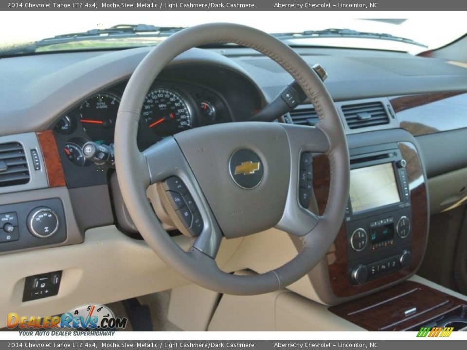 2014 Chevrolet Tahoe LTZ 4x4 Mocha Steel Metallic / Light Cashmere/Dark Cashmere Photo #23