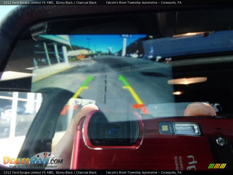 2012 Ford Escape Limited V6 4WD Ebony Black / Charcoal Black Photo #20