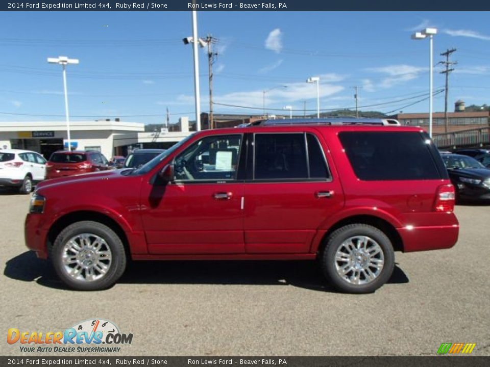 Ruby Red 2014 Ford Expedition Limited 4x4 Photo #5