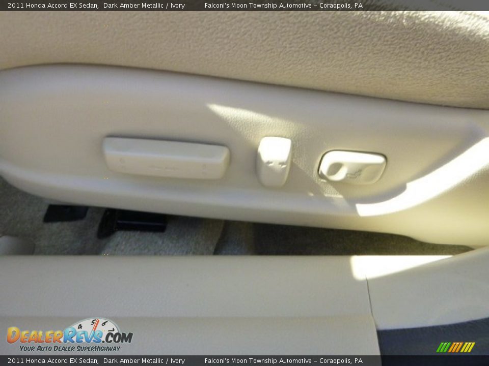 2011 Honda Accord EX Sedan Dark Amber Metallic / Ivory Photo #18