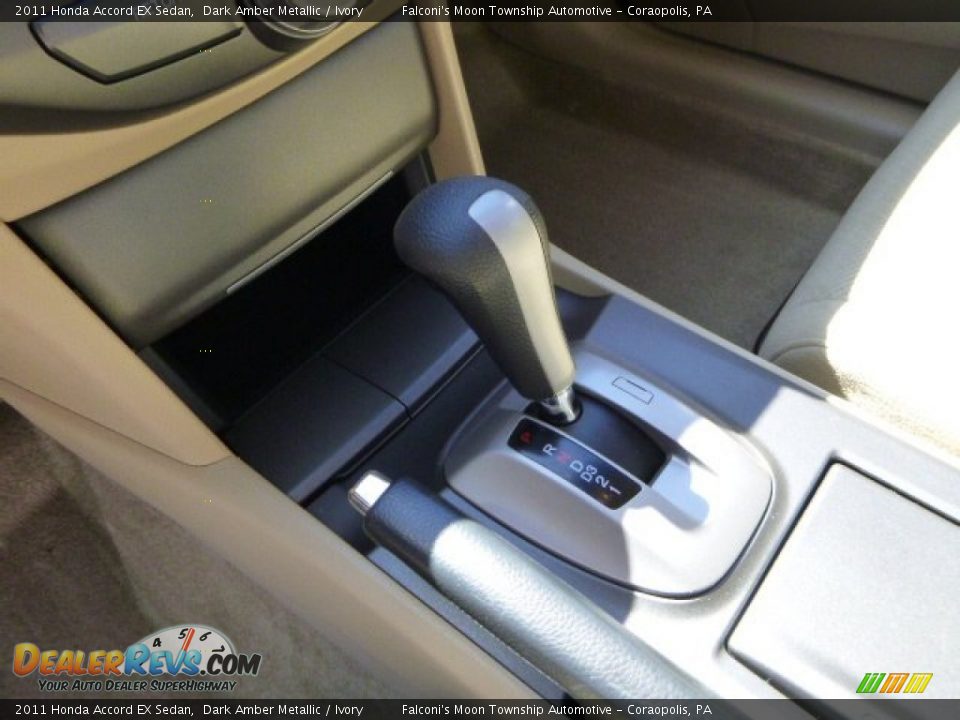 2011 Honda Accord EX Sedan Dark Amber Metallic / Ivory Photo #22