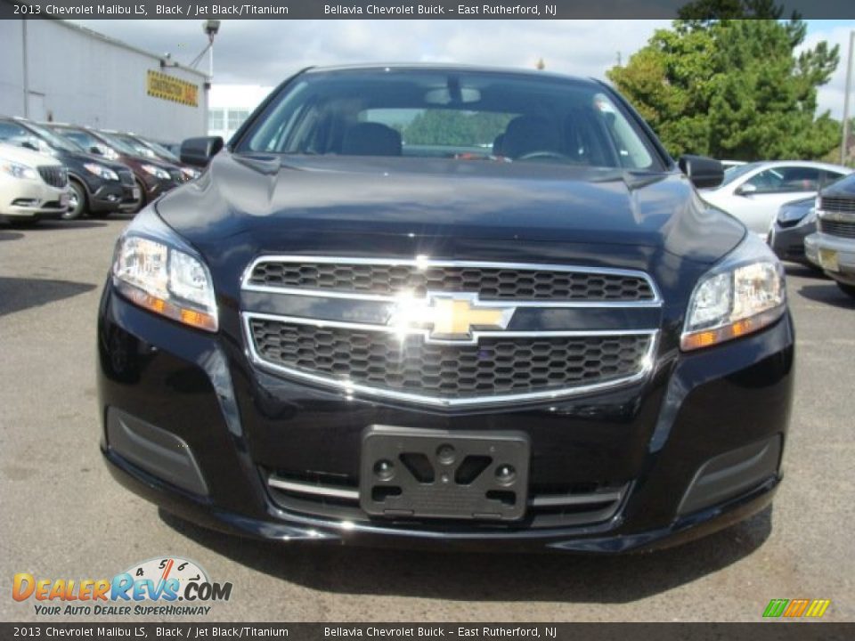 2013 Chevrolet Malibu LS Black / Jet Black/Titanium Photo #2