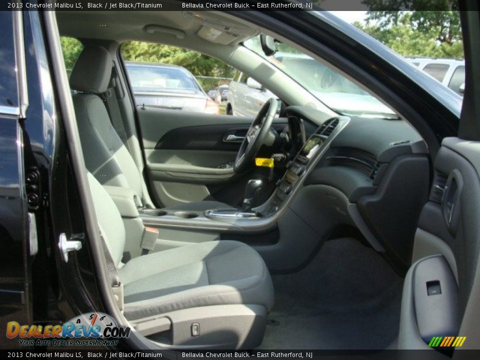 2013 Chevrolet Malibu LS Black / Jet Black/Titanium Photo #8