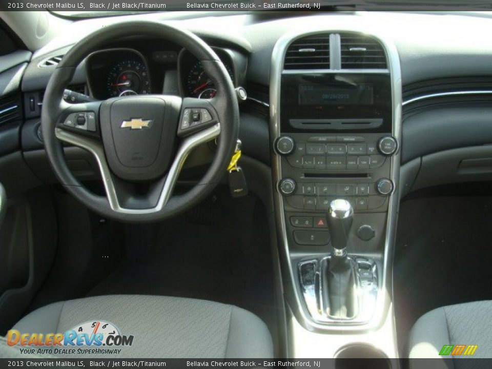 2013 Chevrolet Malibu LS Black / Jet Black/Titanium Photo #9