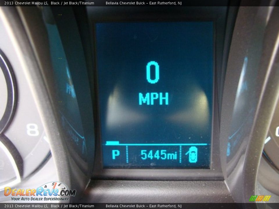 2013 Chevrolet Malibu LS Black / Jet Black/Titanium Photo #10