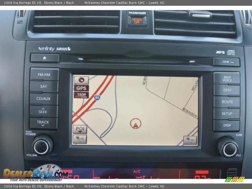 Navigation of 2009 Kia Borrego EX V8 Photo #17