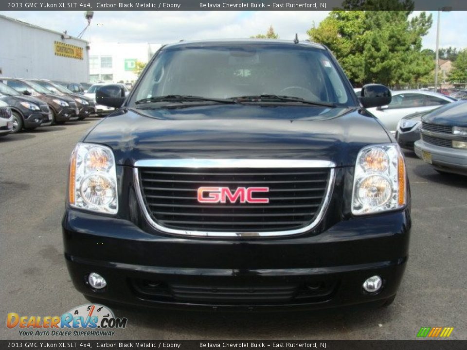 2013 GMC Yukon XL SLT 4x4 Carbon Black Metallic / Ebony Photo #2