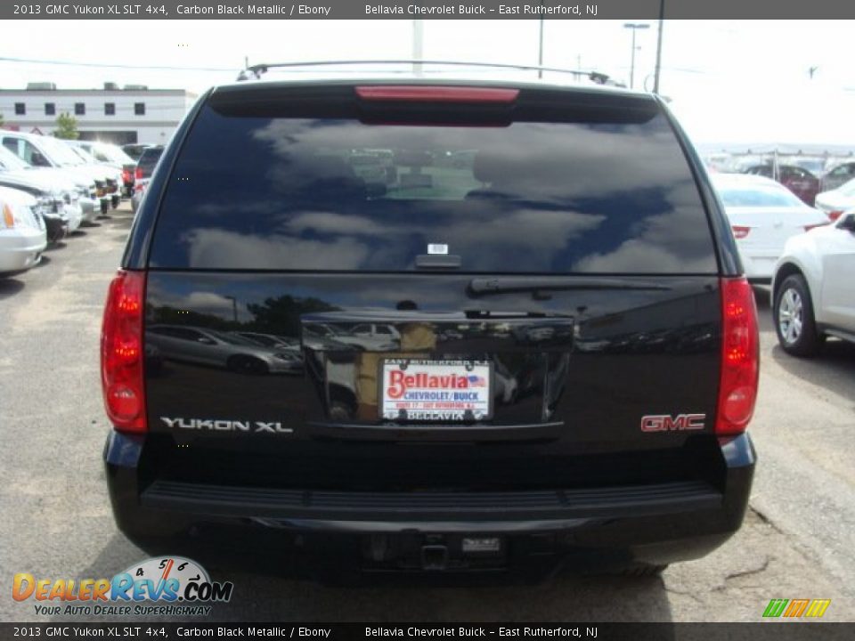 2013 GMC Yukon XL SLT 4x4 Carbon Black Metallic / Ebony Photo #5
