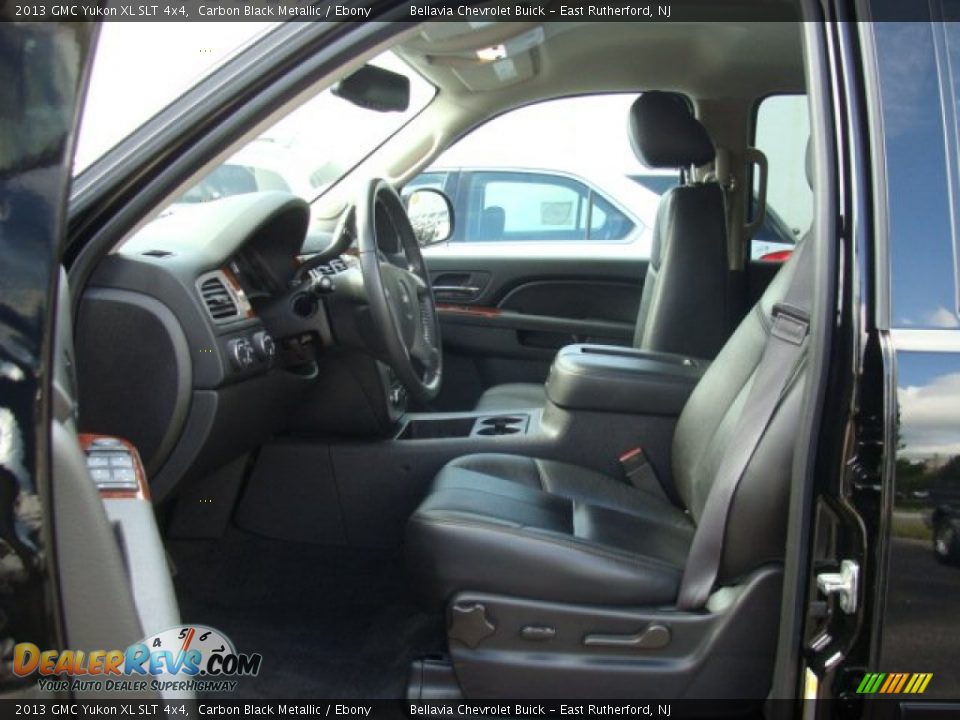 2013 GMC Yukon XL SLT 4x4 Carbon Black Metallic / Ebony Photo #7