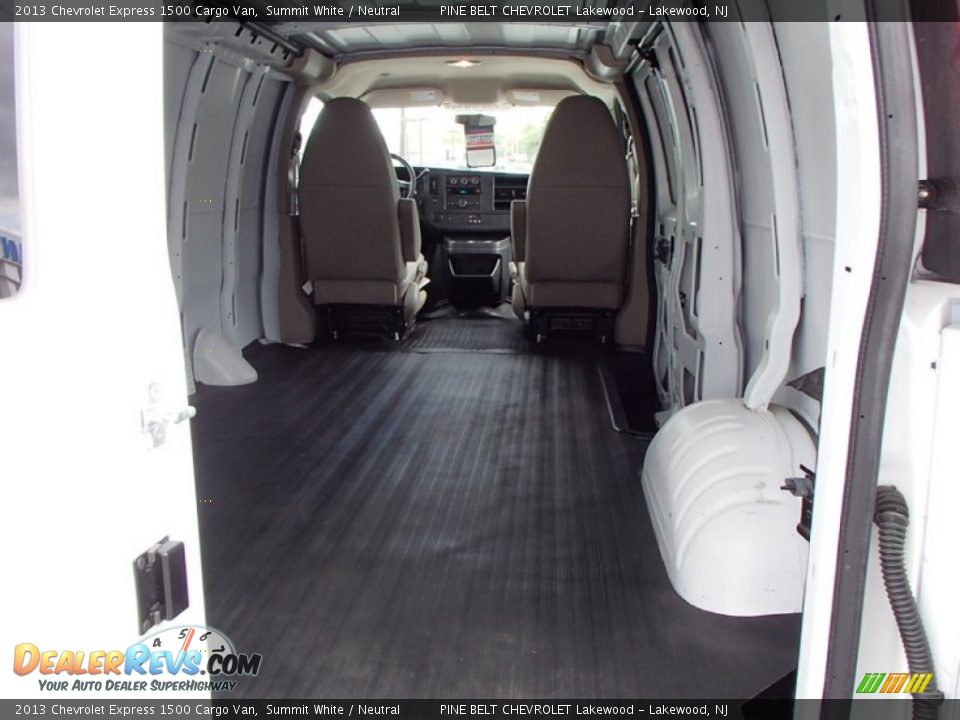 2013 Chevrolet Express 1500 Cargo Van Summit White / Neutral Photo #14