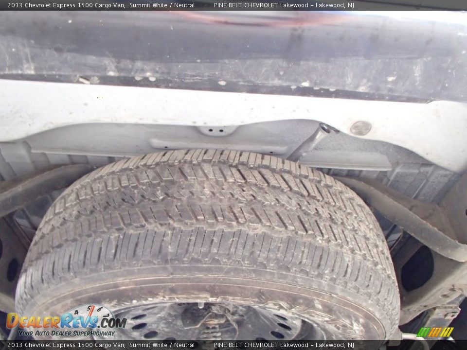2013 Chevrolet Express 1500 Cargo Van Summit White / Neutral Photo #20