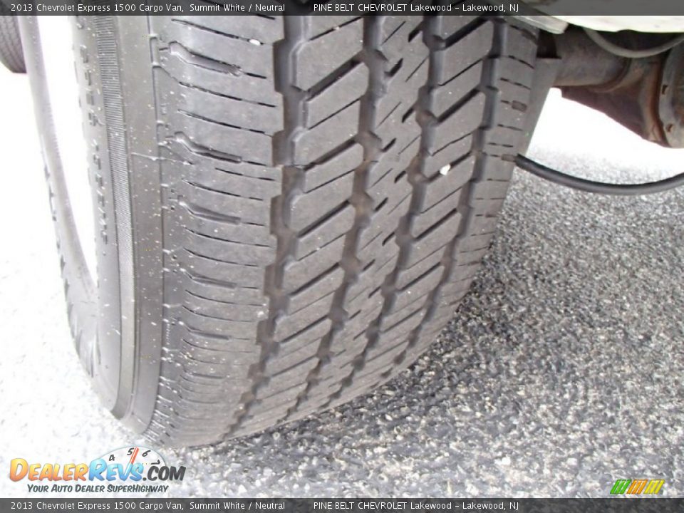 2013 Chevrolet Express 1500 Cargo Van Summit White / Neutral Photo #22