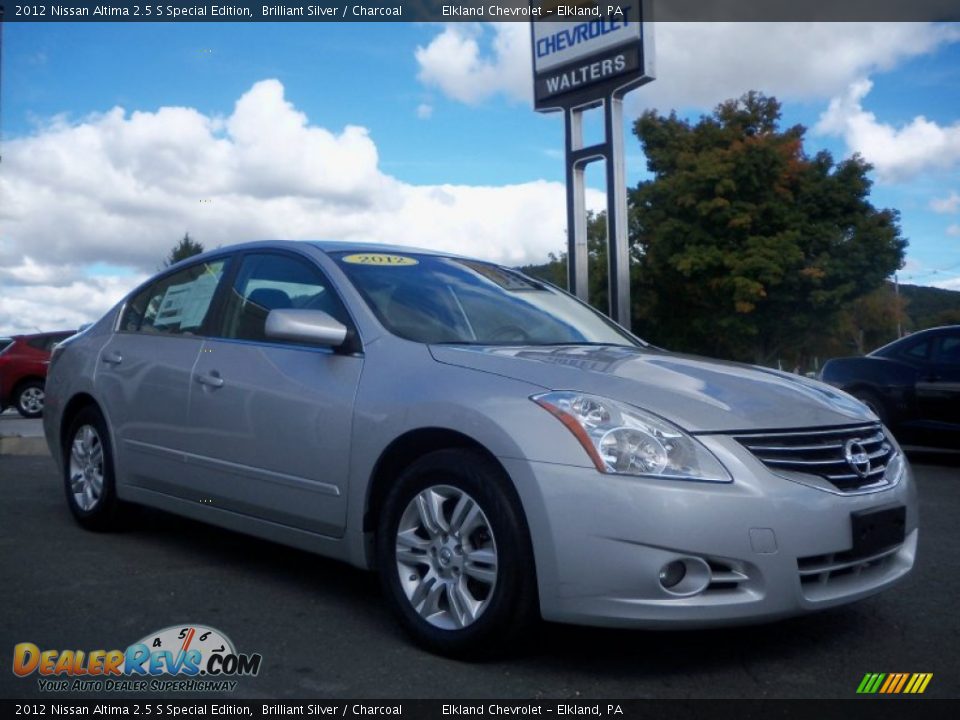 2012 Nissan Altima 2.5 S Special Edition Brilliant Silver / Charcoal Photo #3