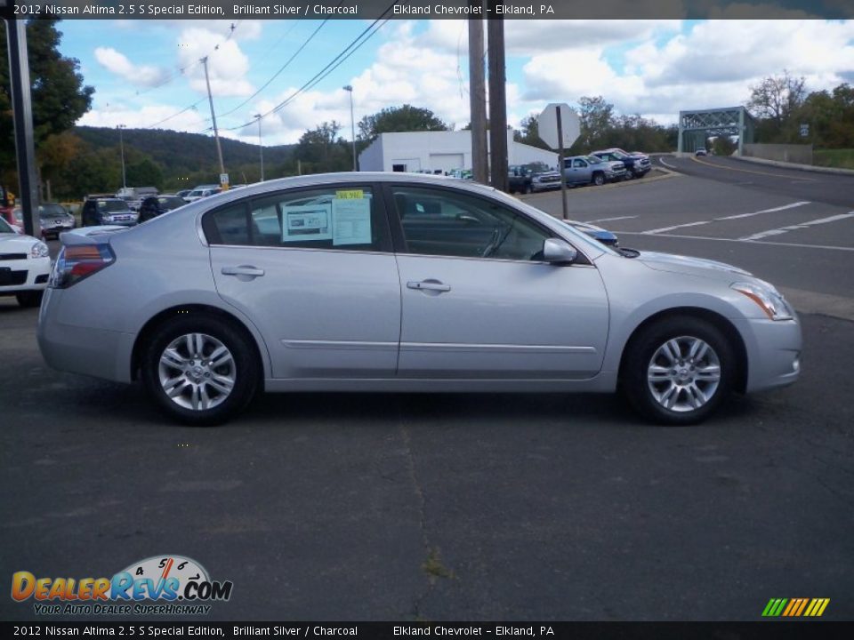 2012 Nissan Altima 2.5 S Special Edition Brilliant Silver / Charcoal Photo #4