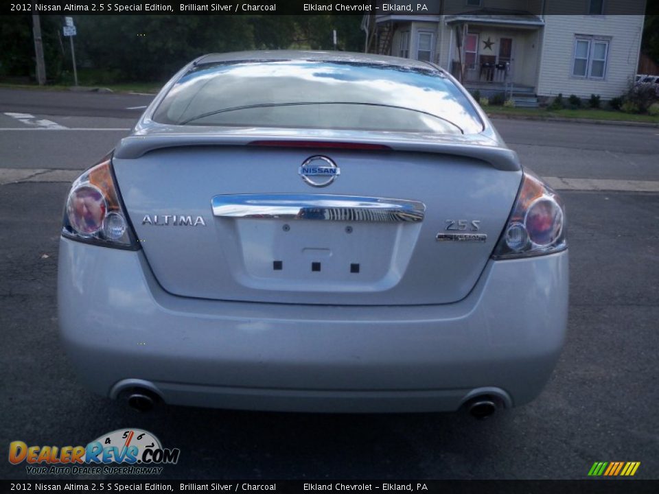 2012 Nissan Altima 2.5 S Special Edition Brilliant Silver / Charcoal Photo #6