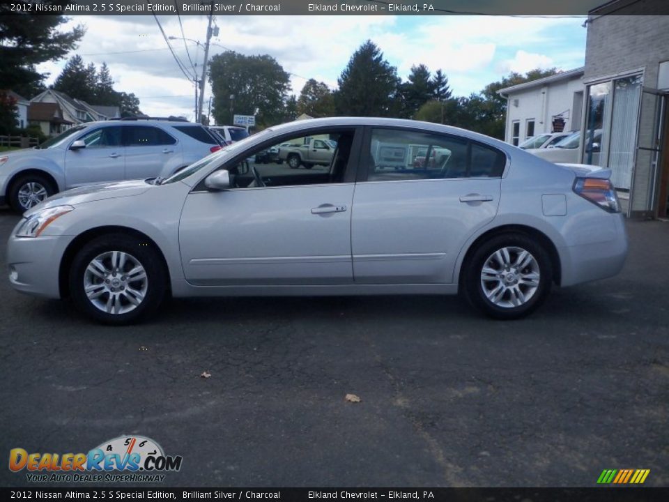 2012 Nissan Altima 2.5 S Special Edition Brilliant Silver / Charcoal Photo #8