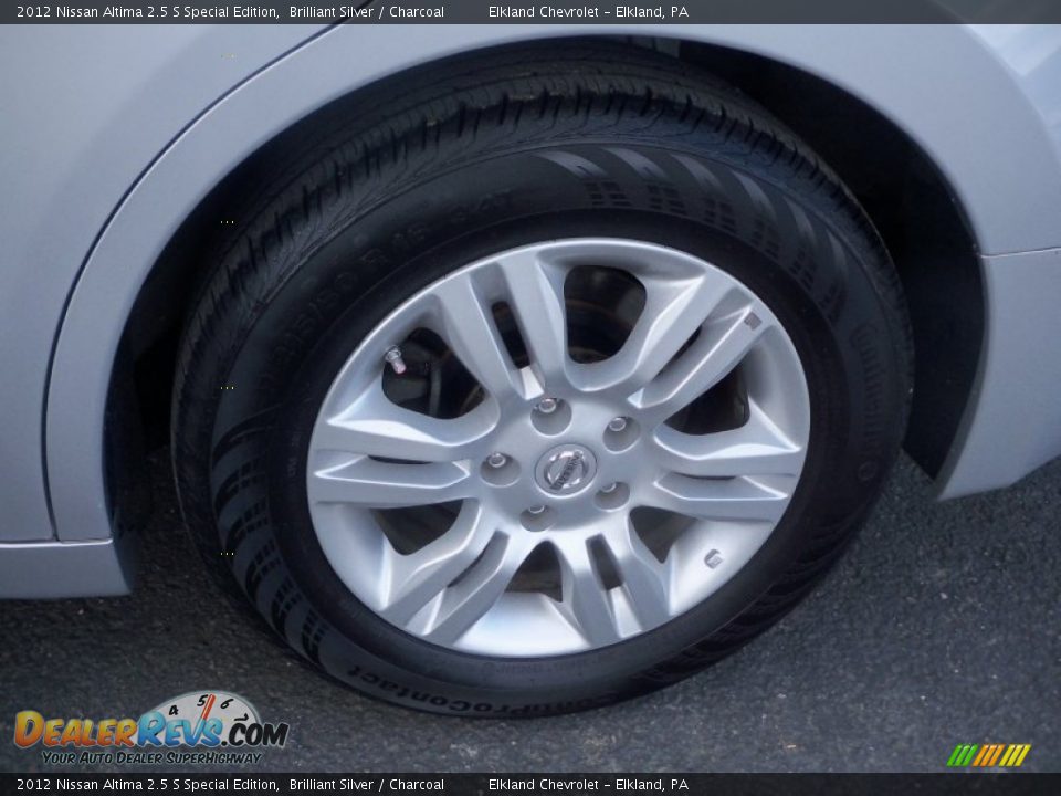 2012 Nissan Altima 2.5 S Special Edition Brilliant Silver / Charcoal Photo #9