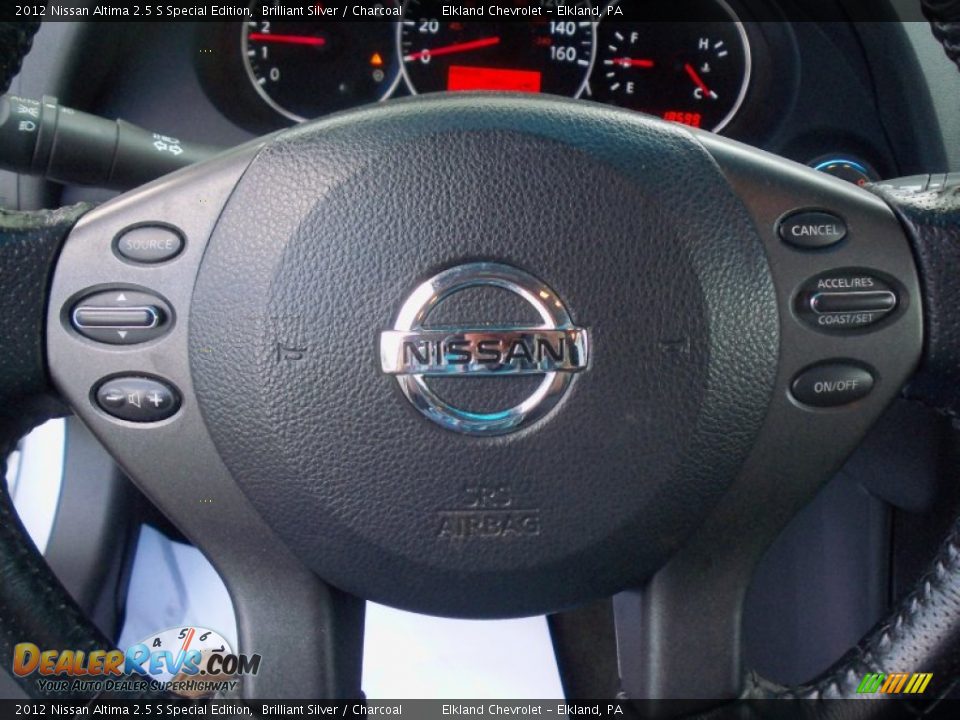 2012 Nissan Altima 2.5 S Special Edition Brilliant Silver / Charcoal Photo #26