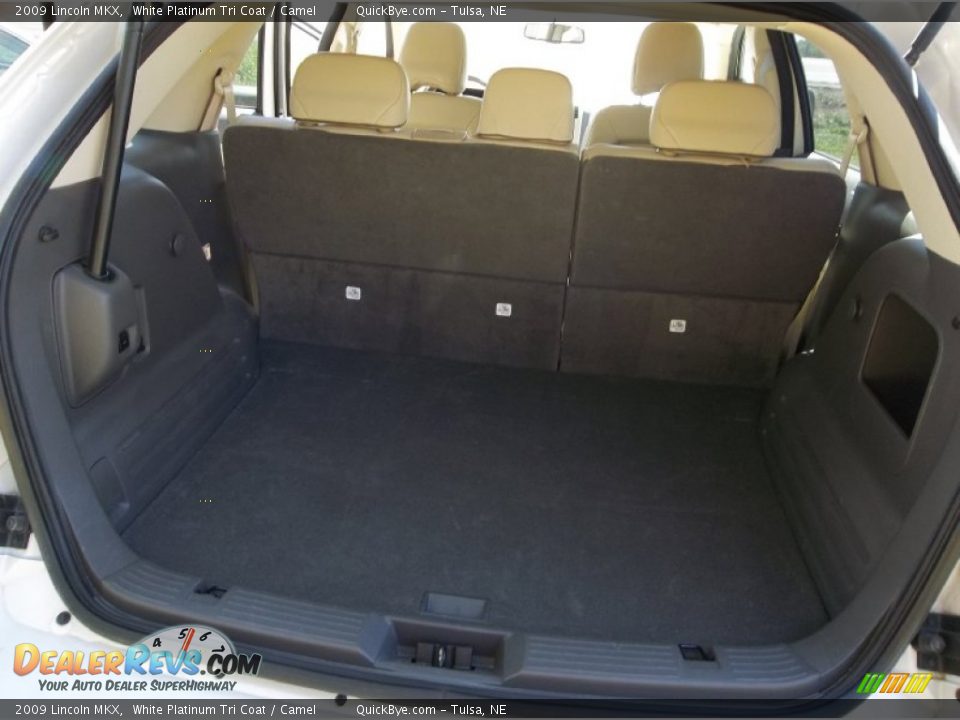 2009 Lincoln MKX White Platinum Tri Coat / Camel Photo #12