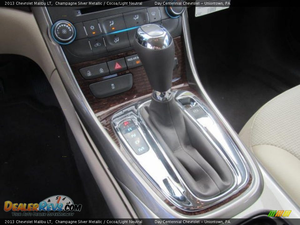 2013 Chevrolet Malibu LT Champagne Silver Metallic / Cocoa/Light Neutral Photo #16