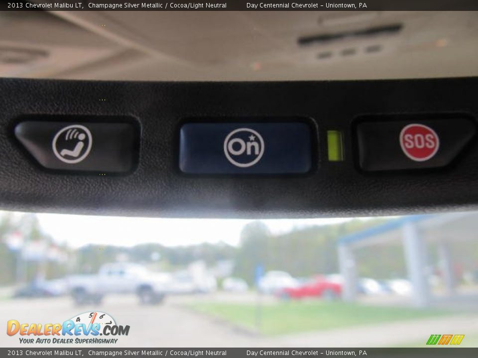 2013 Chevrolet Malibu LT Champagne Silver Metallic / Cocoa/Light Neutral Photo #17