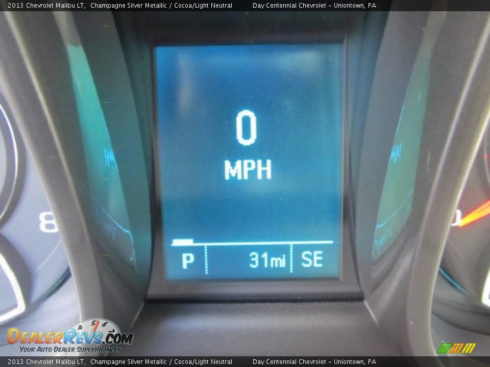 2013 Chevrolet Malibu LT Champagne Silver Metallic / Cocoa/Light Neutral Photo #20