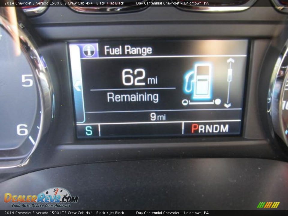 2014 Chevrolet Silverado 1500 LTZ Crew Cab 4x4 Black / Jet Black Photo #20