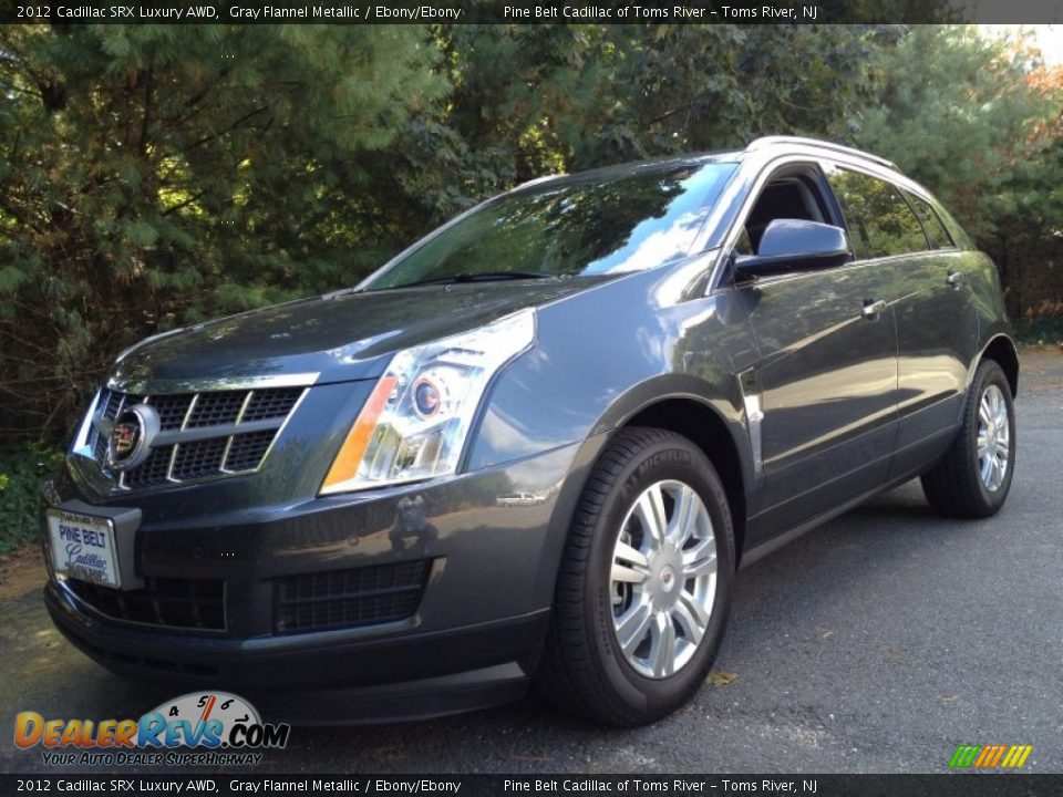 2012 Cadillac SRX Luxury AWD Gray Flannel Metallic / Ebony/Ebony Photo #1