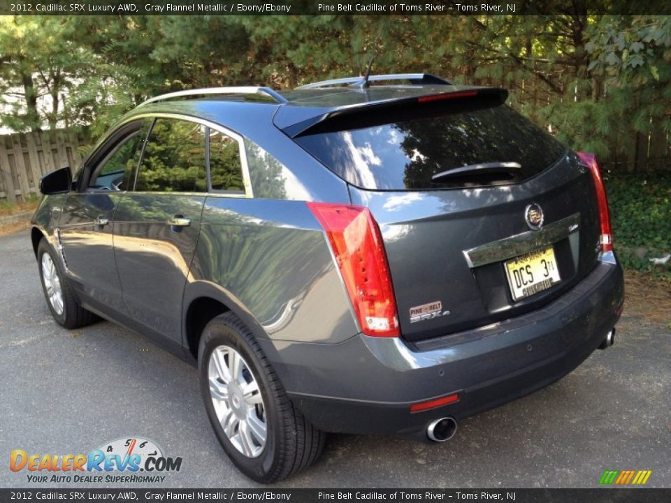 2012 Cadillac SRX Luxury AWD Gray Flannel Metallic / Ebony/Ebony Photo #5