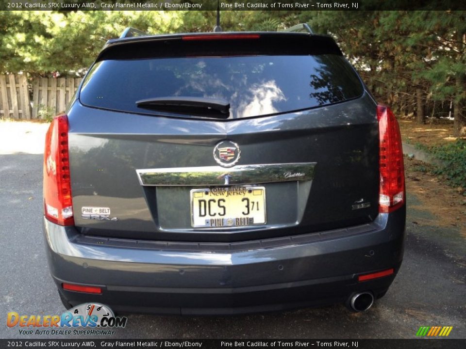 2012 Cadillac SRX Luxury AWD Gray Flannel Metallic / Ebony/Ebony Photo #6