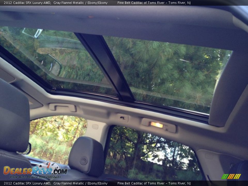 2012 Cadillac SRX Luxury AWD Gray Flannel Metallic / Ebony/Ebony Photo #8