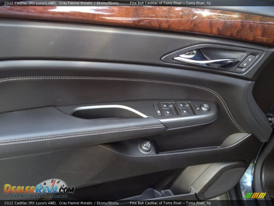 2012 Cadillac SRX Luxury AWD Gray Flannel Metallic / Ebony/Ebony Photo #10