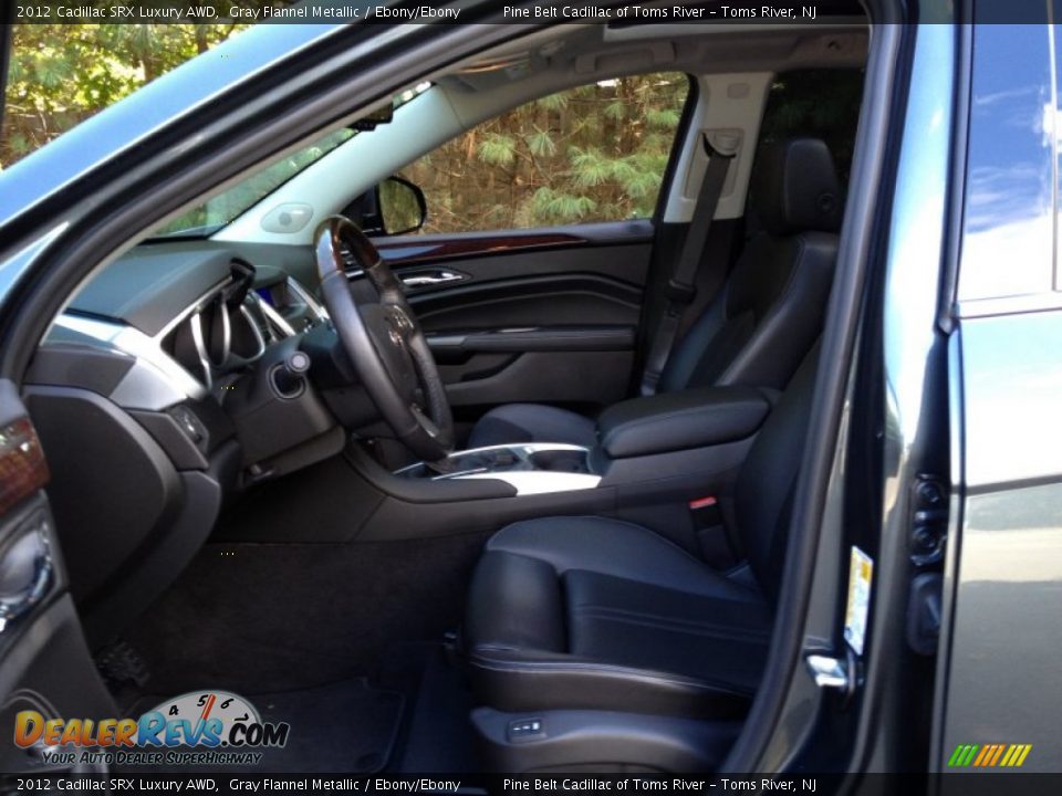 2012 Cadillac SRX Luxury AWD Gray Flannel Metallic / Ebony/Ebony Photo #11