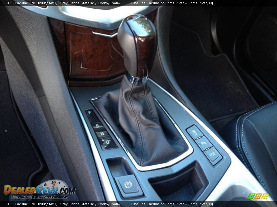 2012 Cadillac SRX Luxury AWD Gray Flannel Metallic / Ebony/Ebony Photo #13