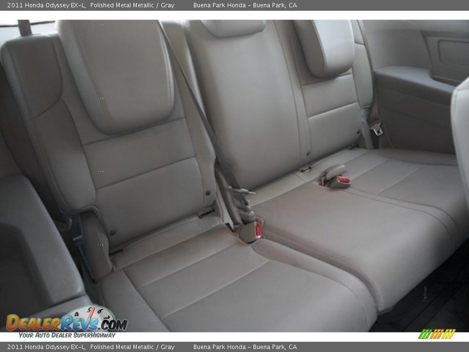 2011 Honda Odyssey EX-L Polished Metal Metallic / Gray Photo #22
