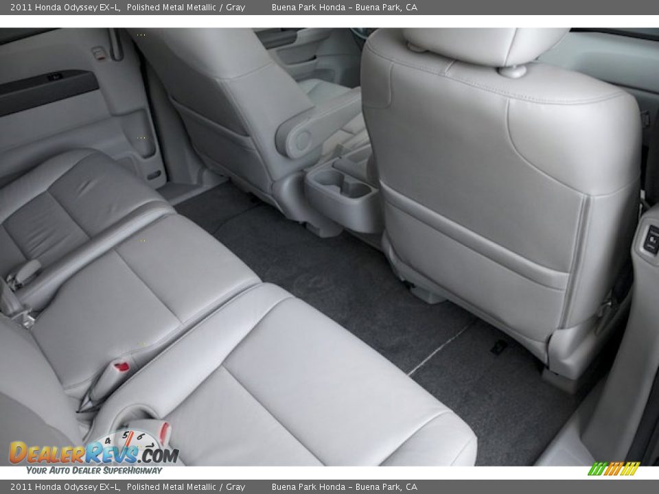2011 Honda Odyssey EX-L Polished Metal Metallic / Gray Photo #23