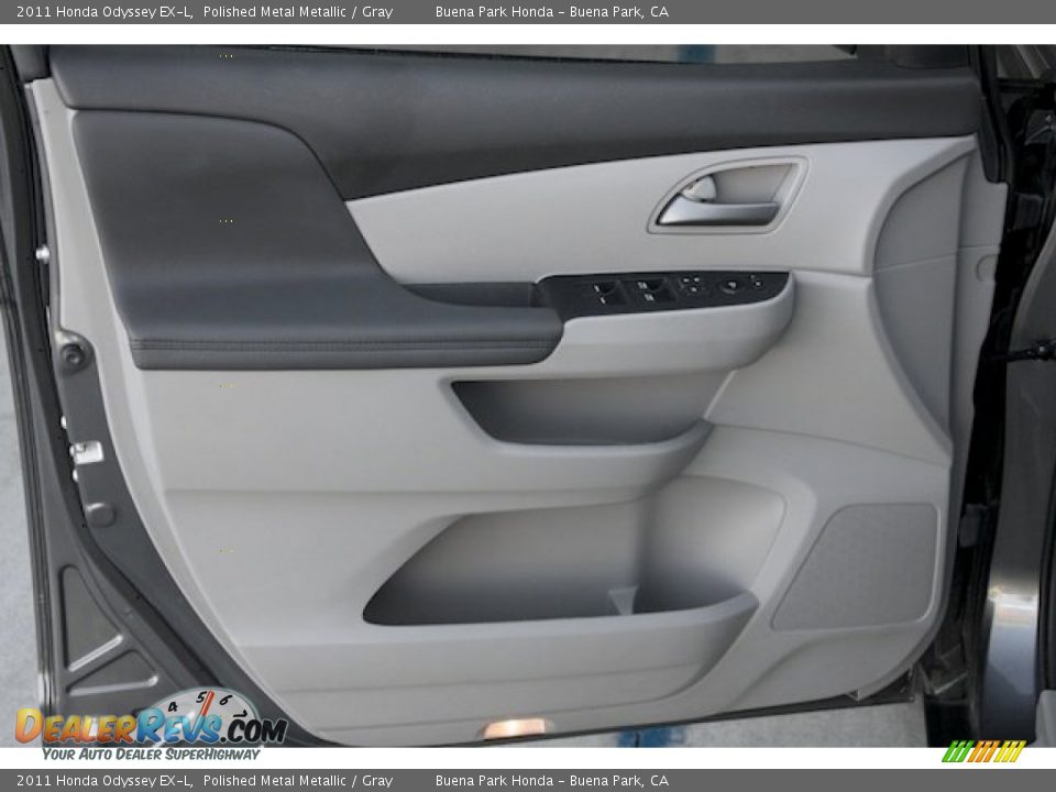 2011 Honda Odyssey EX-L Polished Metal Metallic / Gray Photo #30