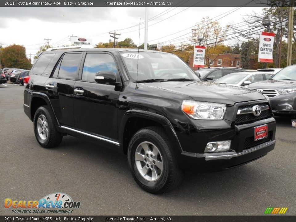 2011 Toyota 4Runner SR5 4x4 Black / Graphite Photo #3