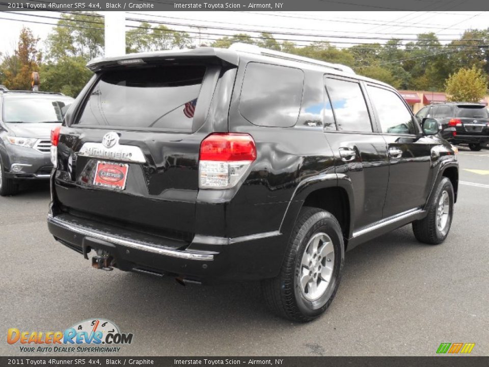 2011 Toyota 4Runner SR5 4x4 Black / Graphite Photo #4